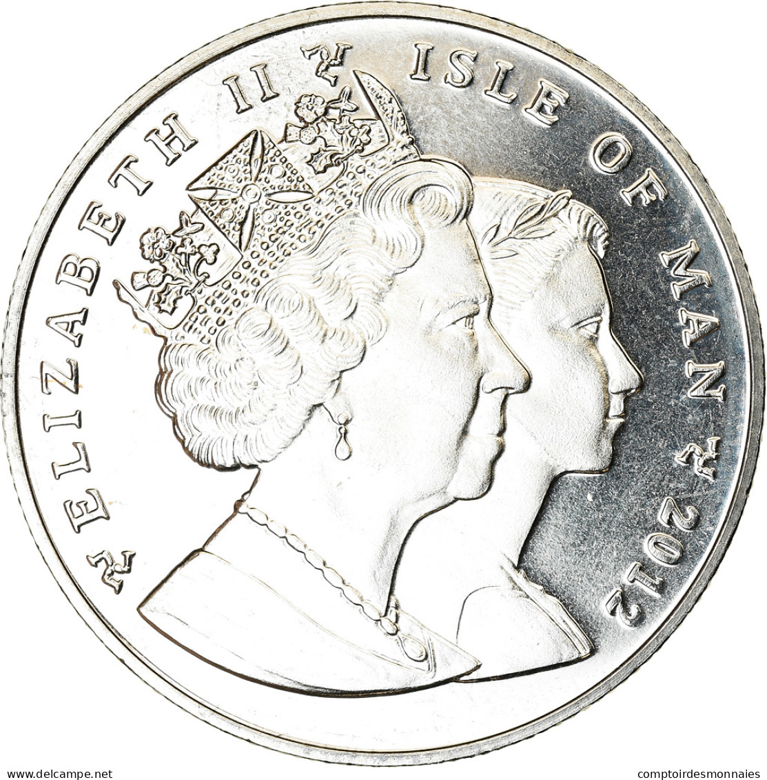 Monnaie, Isle Of Man, Crown, 2012, Pobjoy Mint, J.O De Londres - Kayak, SPL - Isle Of Man