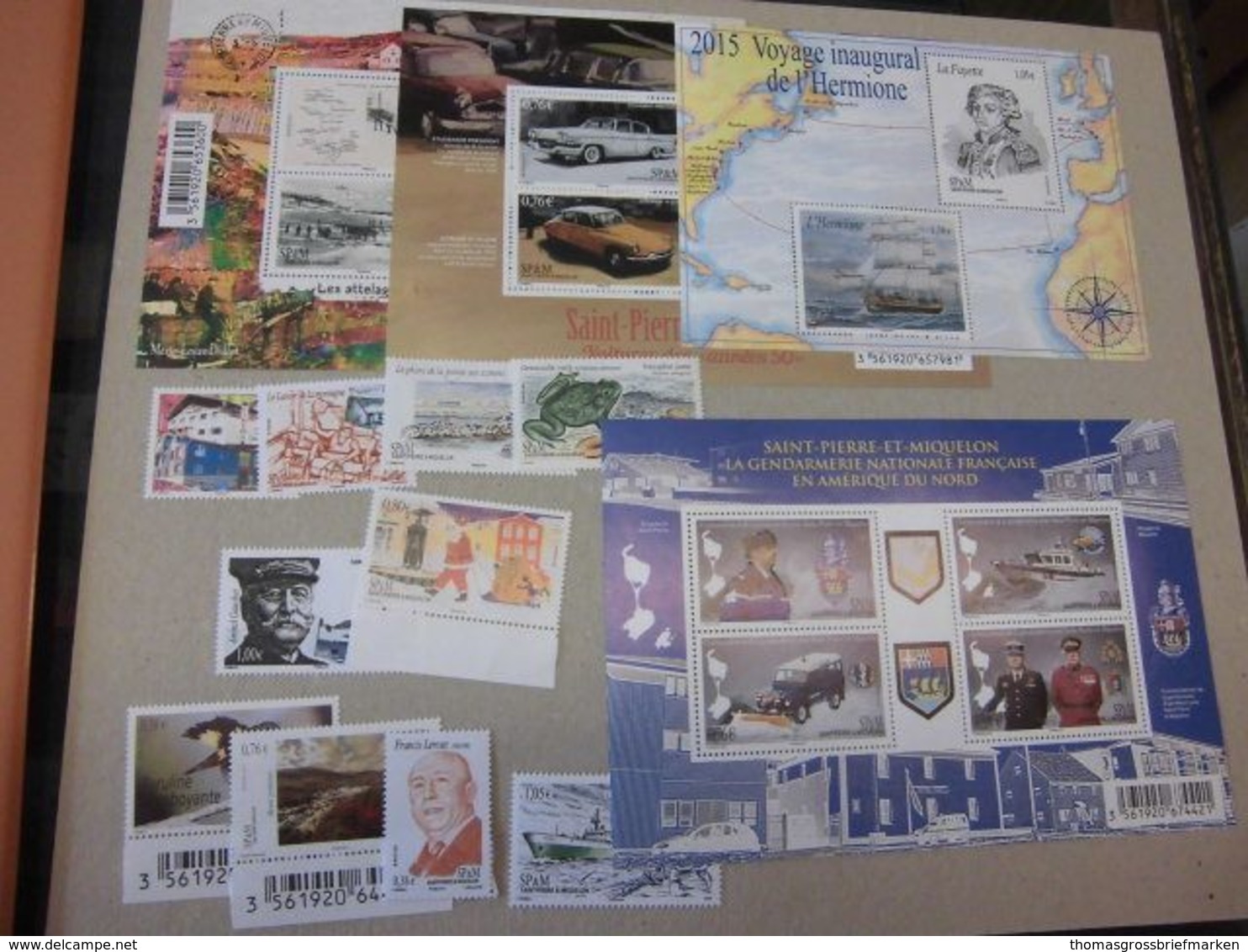 St. Pierre Und Miquelon Jahrgang 2015 Postfrisch MNH Komplett - Annate Complete