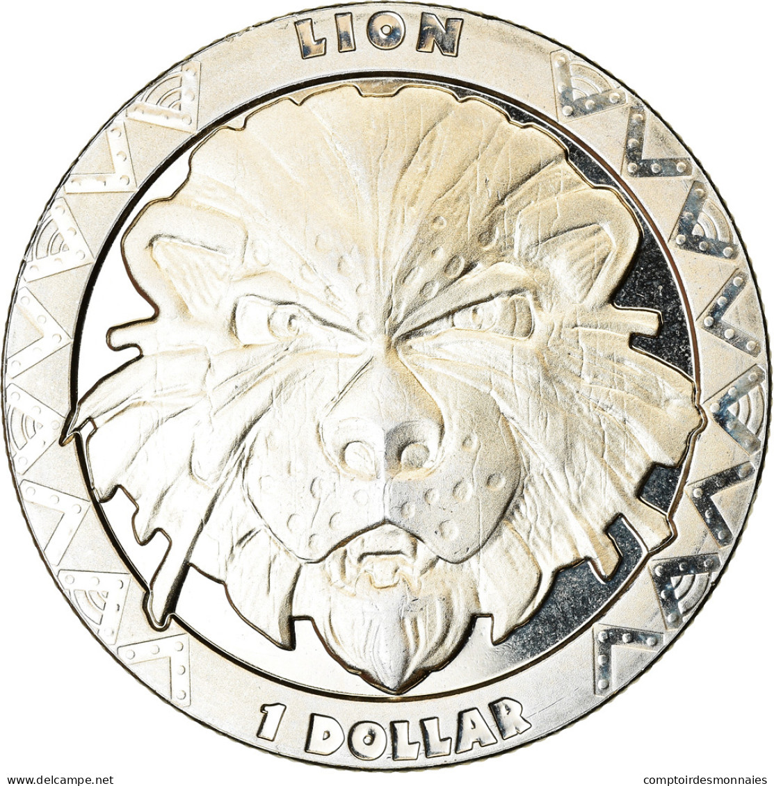 Monnaie, Sierra Leone, Dollar, 2019, British Royal Mint, Lion, SPL, Cupro-nickel - Sierra Leone