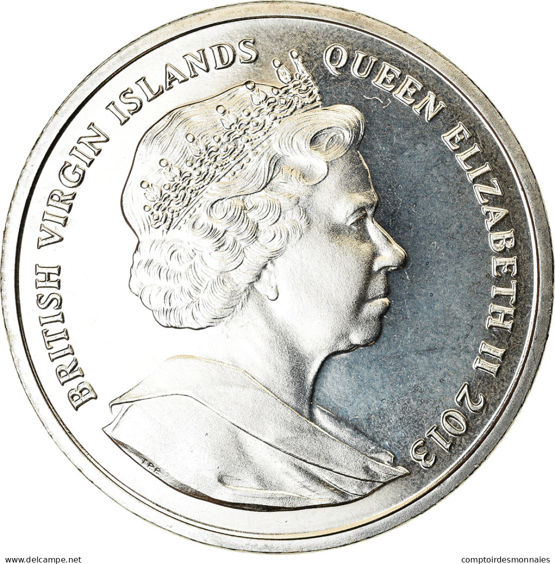 Monnaie, BRITISH VIRGIN ISLANDS, Dollar, 2013, Franklin Mint, Duchesse De - Iles Vièrges Britanniques