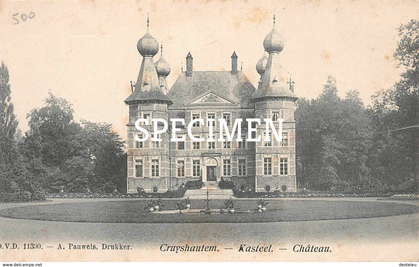 DVD 11390 - Kasteel -  Kruishoutem - Kruishoutem