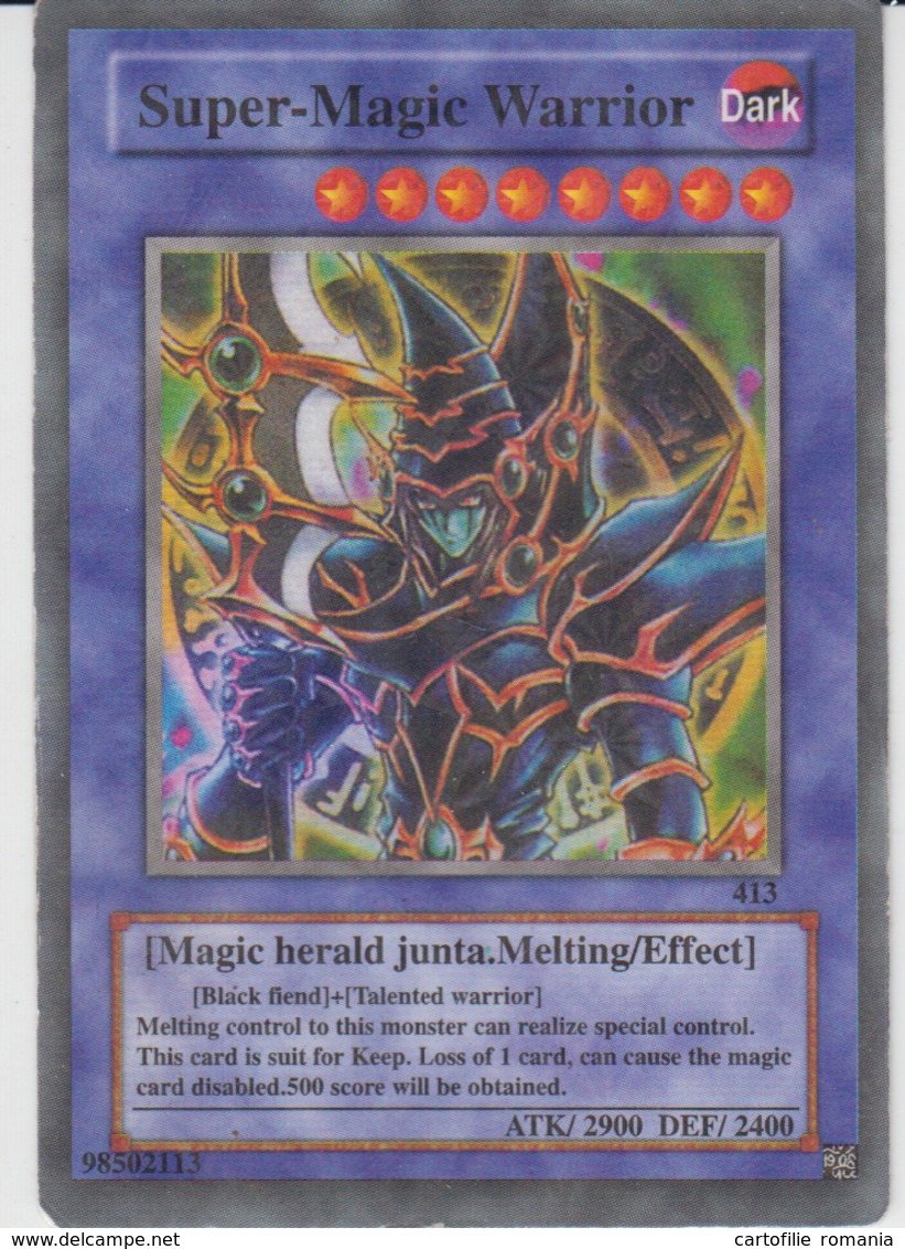 Trading Card - Yu Gi Oh ! - Japan - 1999 - 2004 - Size Of The Card 87/60 Mm - Yu-Gi-Oh