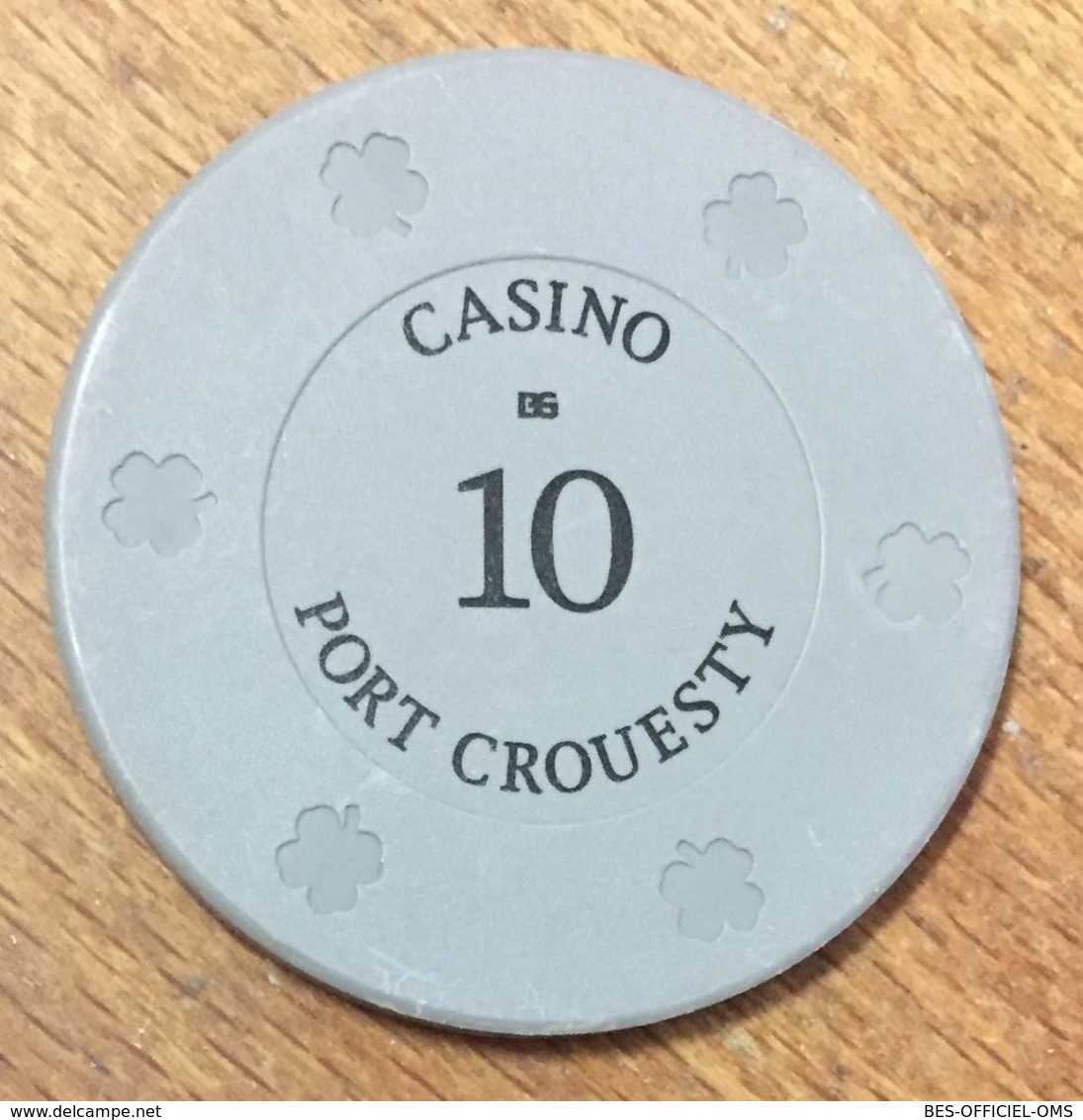 56 PORT CROESTY CASINO JETON DE 50 FRANCS CHIP TOKENS COINS GAMING - Casino