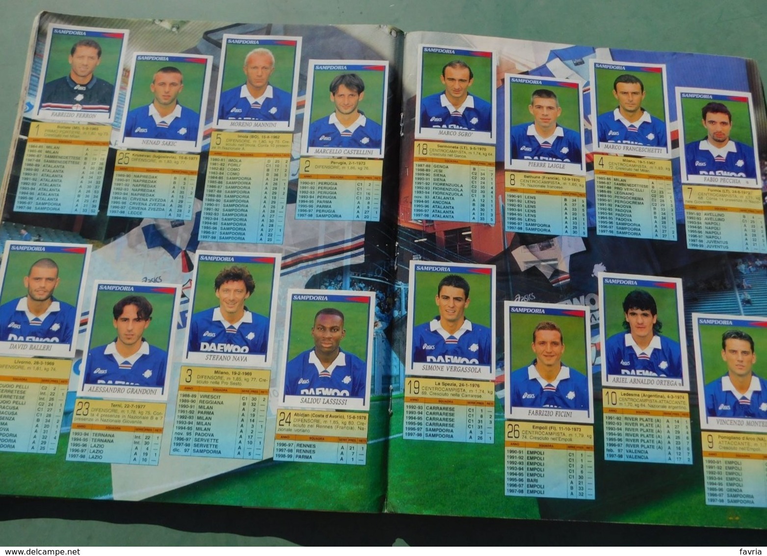 Album Calciatori Figurine Panini 1998-99  / Ottime Condizioni - Otros & Sin Clasificación