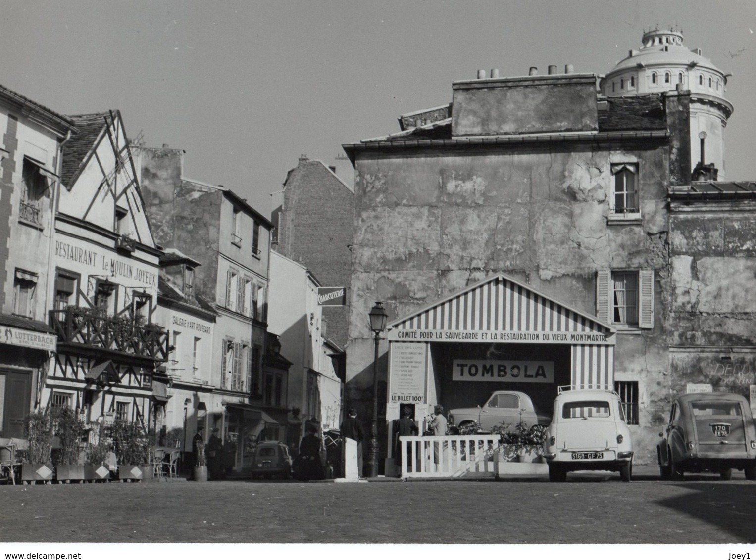 Photo De Montmartre ,génie Civil De Paris,1959, Format 16/22 - Lugares