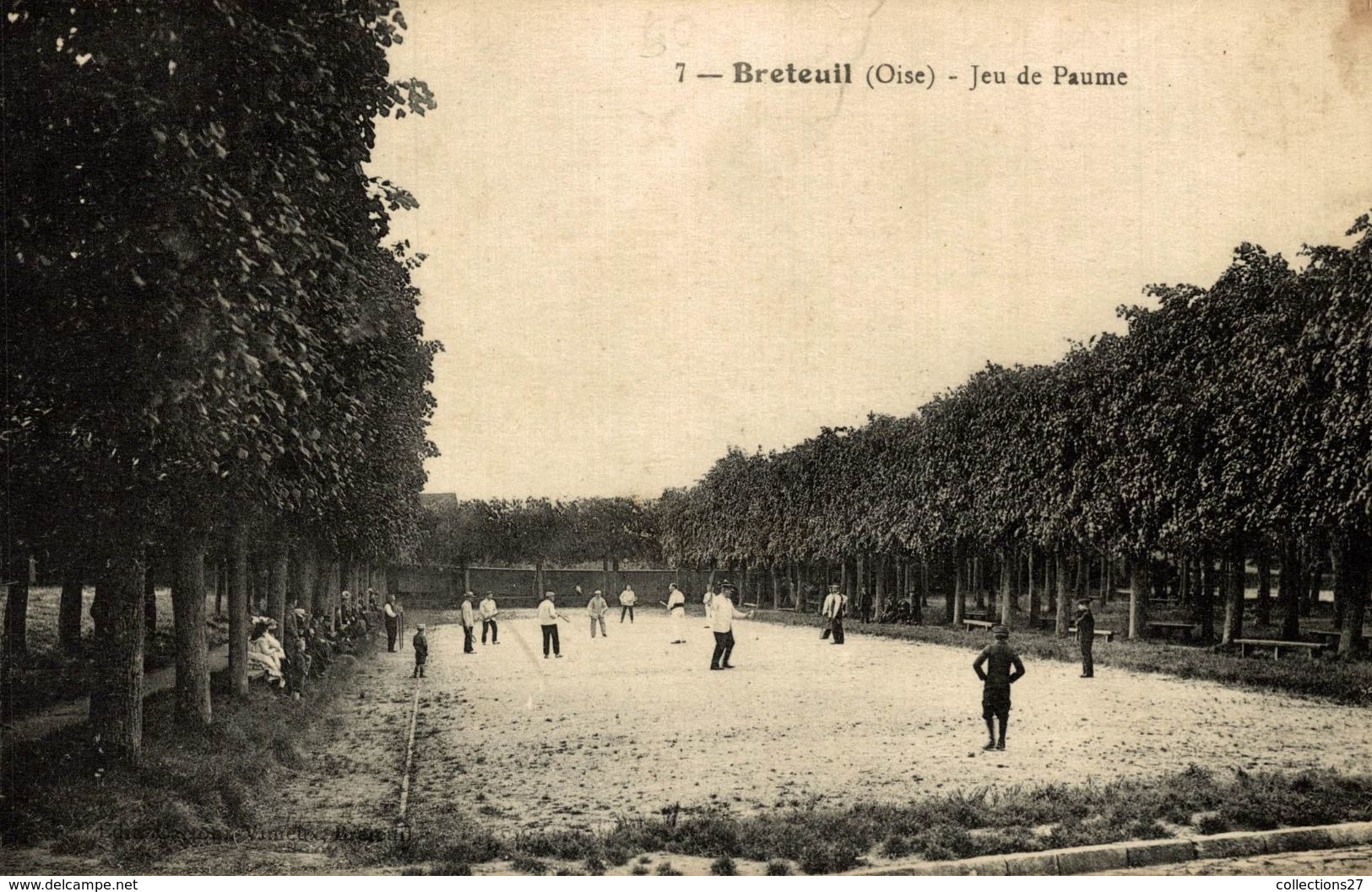 60-BRETEUIL- JEU DE PAUME - Breteuil