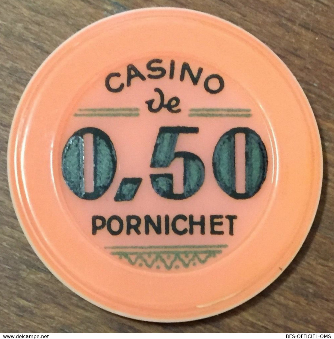 44 PORNICHET CASINO JETON DE 5 FRANCS CHIP TOKEN COIN - Casino
