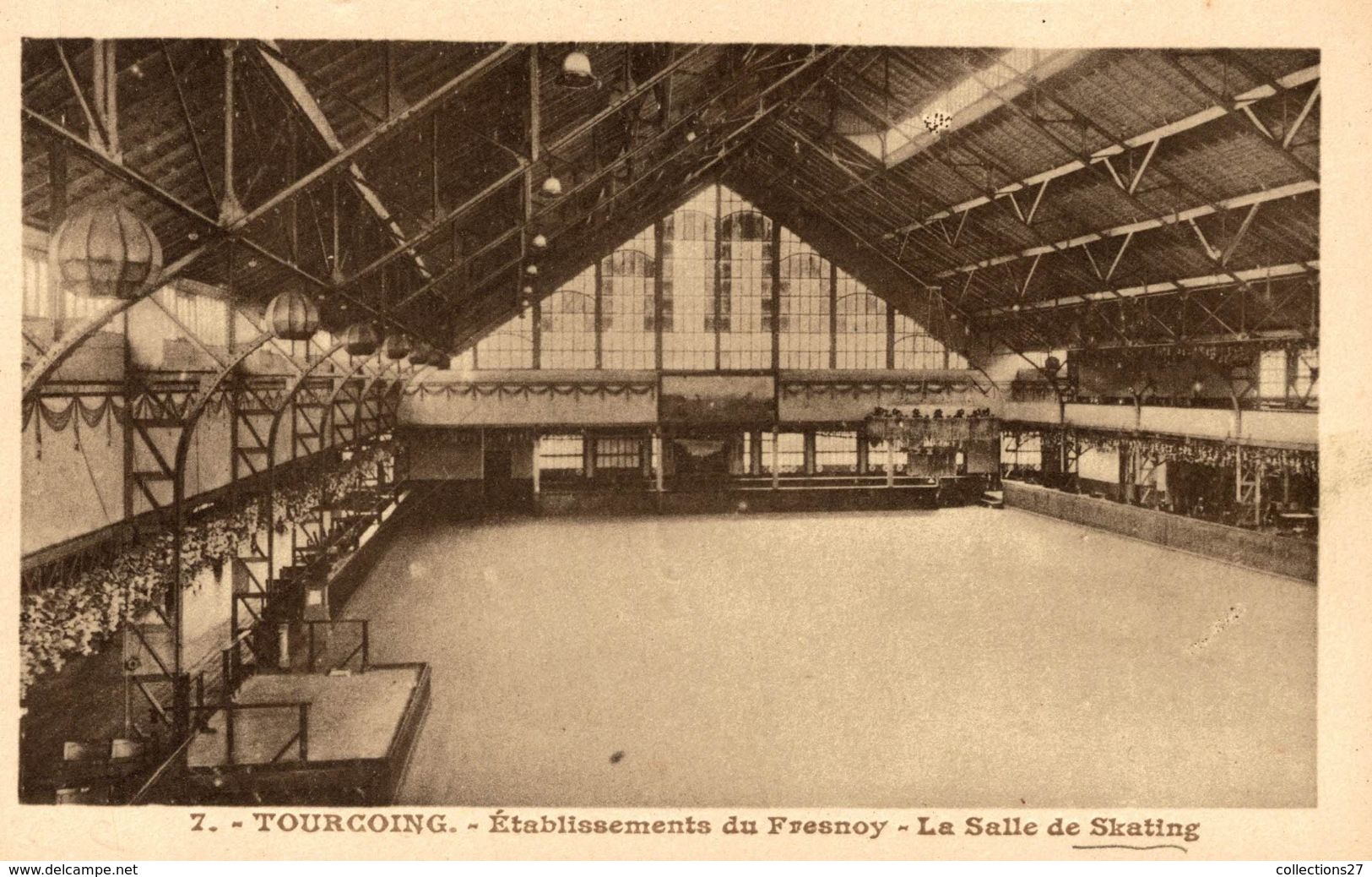 59-TOURCOING- ETABLISSEMENT DU FRESNOY- LA SALLE DE SKATING - Tourcoing