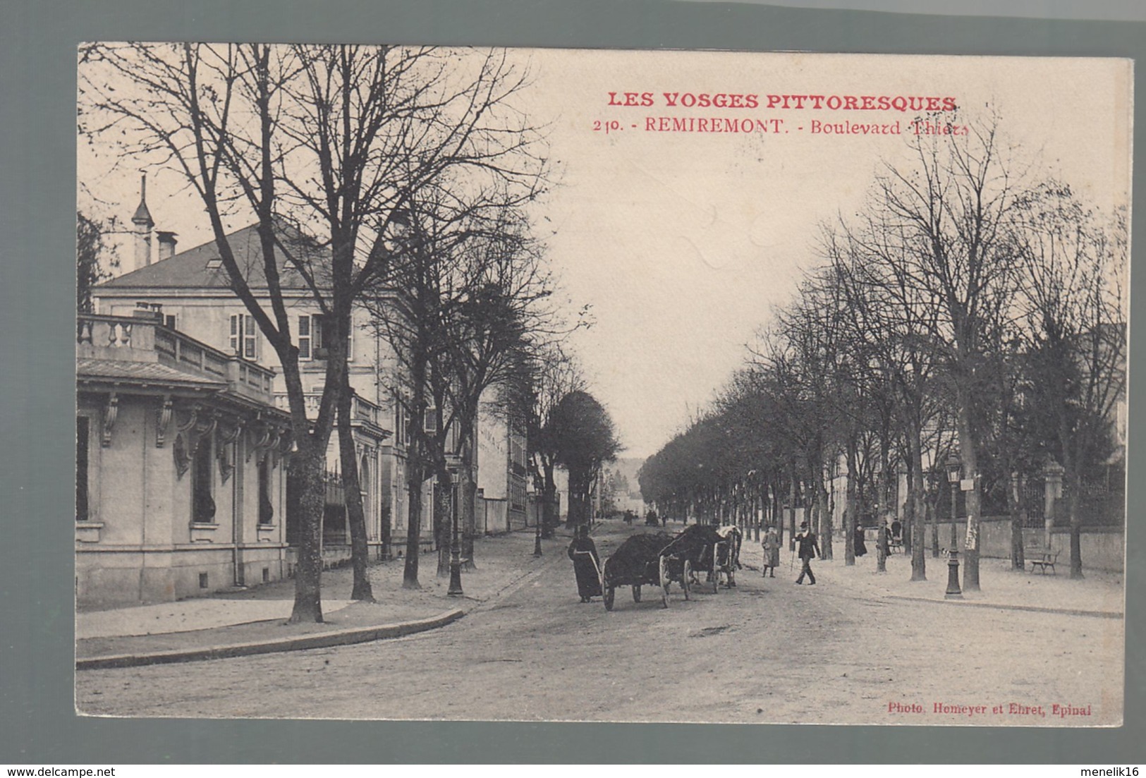 CPA - 88 - Remiremont - Boulevard Thiers - Remiremont