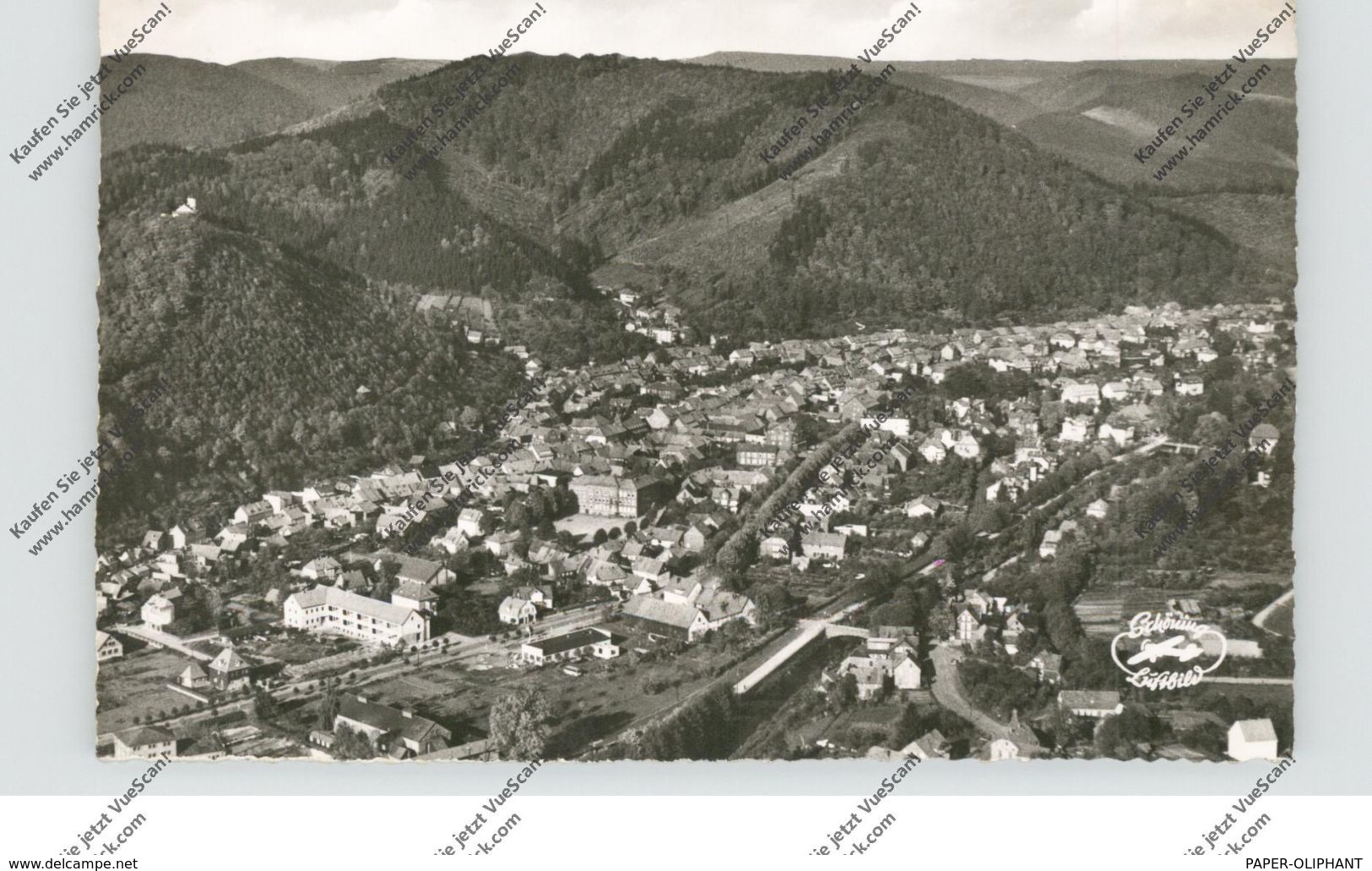 3422 BAD LAUTERBERG, Luftaufnahme 1955 - Bad Lauterberg