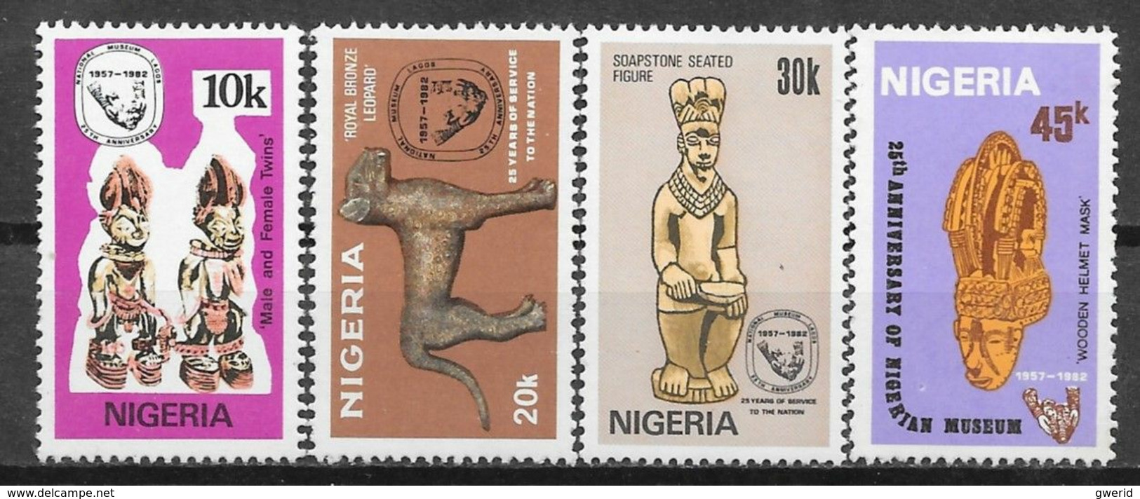 Nigeria N° 412/15 Yvert NEUF ** - Nigeria (1961-...)