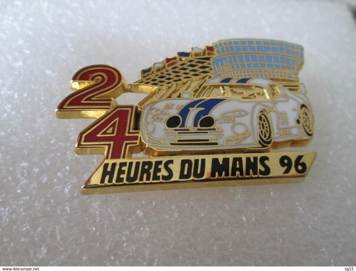 TOP  PIN'S   DODGE  VIPER   24 HEURES DU MANS   1996   Zamak  LOCOMOBILE - Other & Unclassified