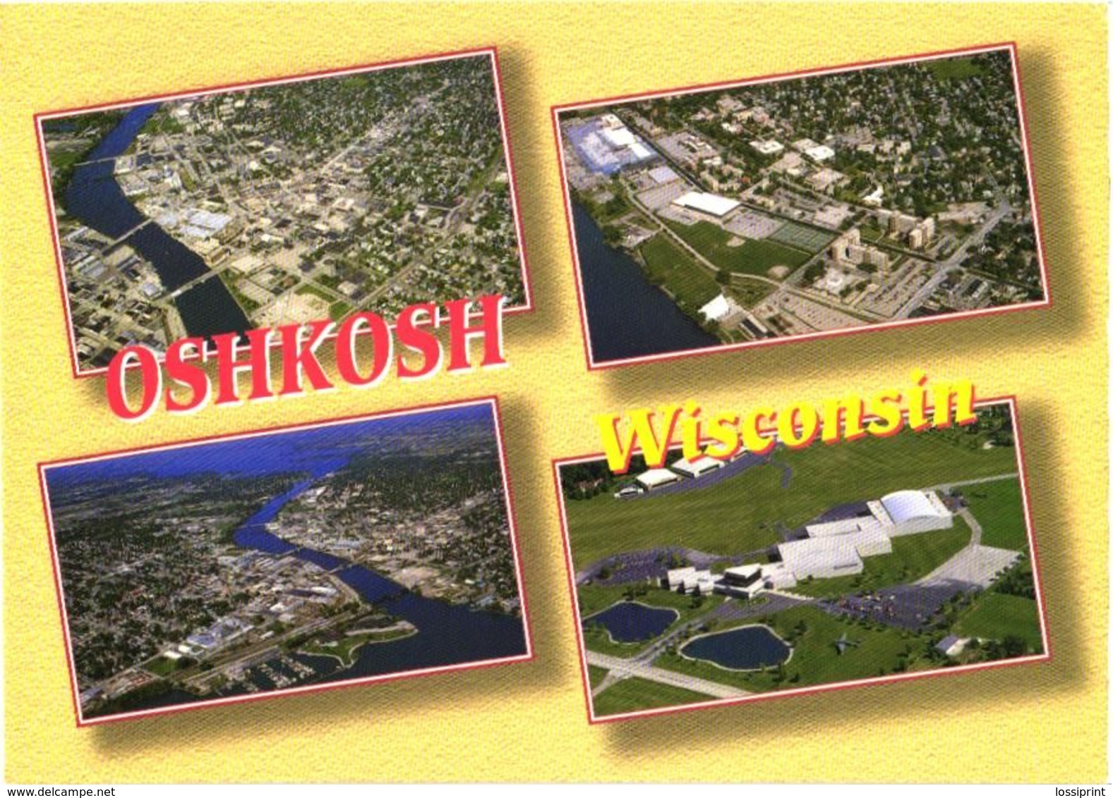 USA:Wisconsin, Oshkosh Aerial Views - Oshkosh