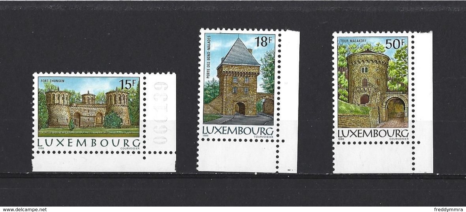 Luxembourg: 1103/ 1105 ** - 1965-91 Jean