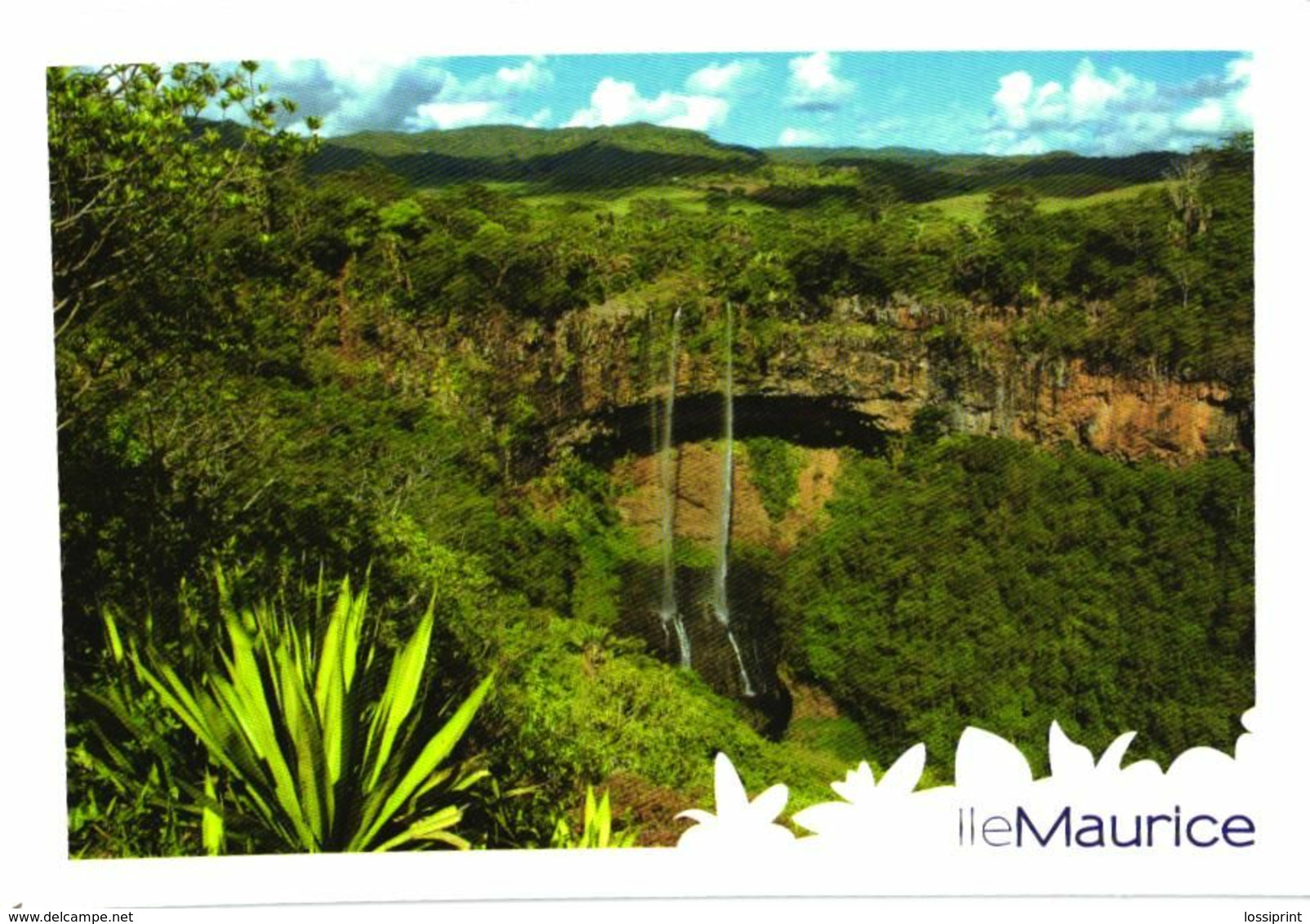 Mauritius Island:Chamarel Waterfall - Mauritius