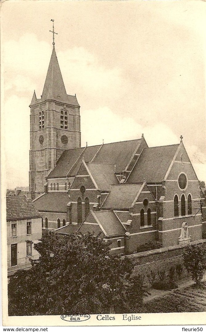 CELLES - Eglise. Celles-en-Hainaut Ou Celles-lez-Tournai. - Celles