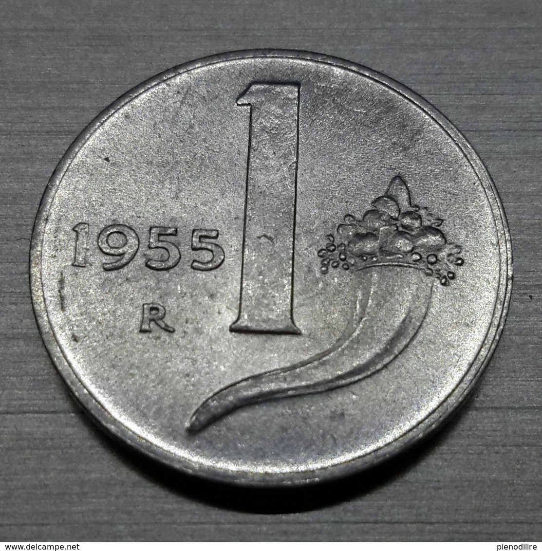R.I. 1 Lira 1955 Cornucopia (A10.38) - 1 Lira