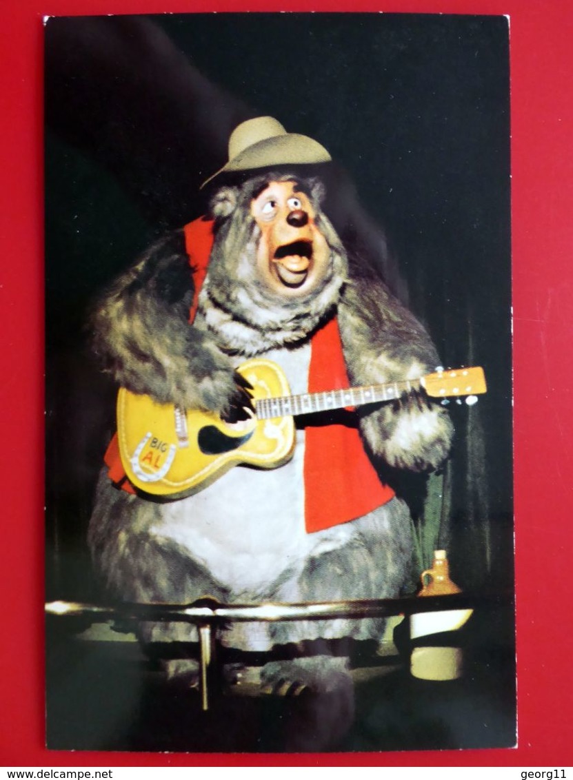 Disneyland - Country Bear Jamboree - Kalifornien - Vintage Postcard - Kleinformat - Anaheim