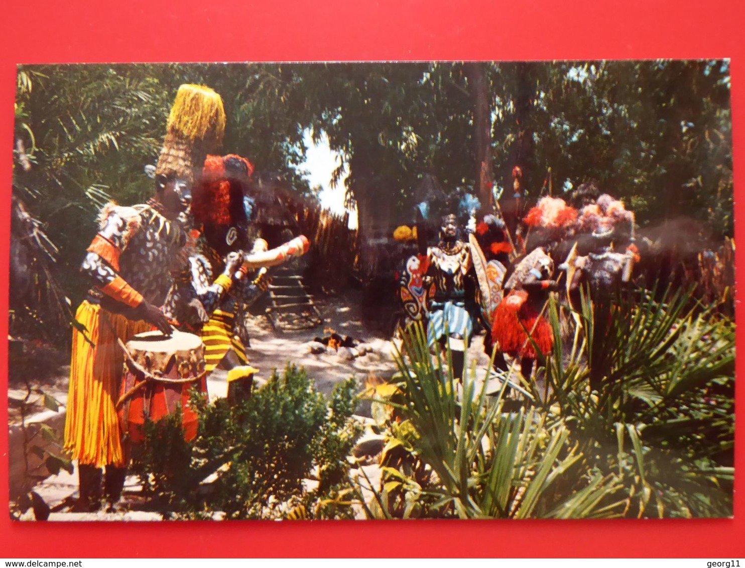 Disneyland - Headhunter Country - Vintage Postcard - Kleinformat - Anaheim