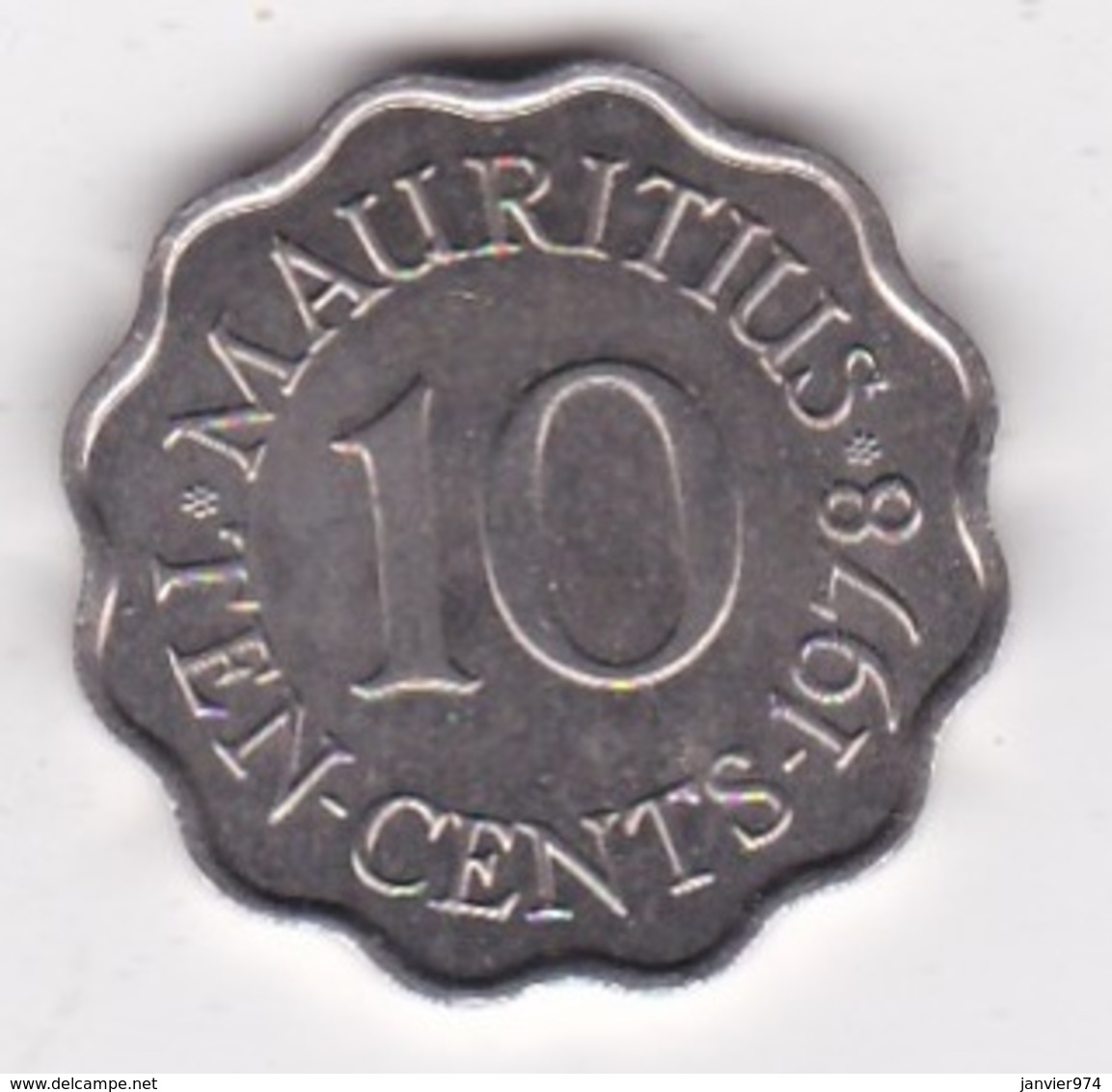 Ile Maurice 10 Cents 1978 Elizabeth II. KM# 33 - Maurice