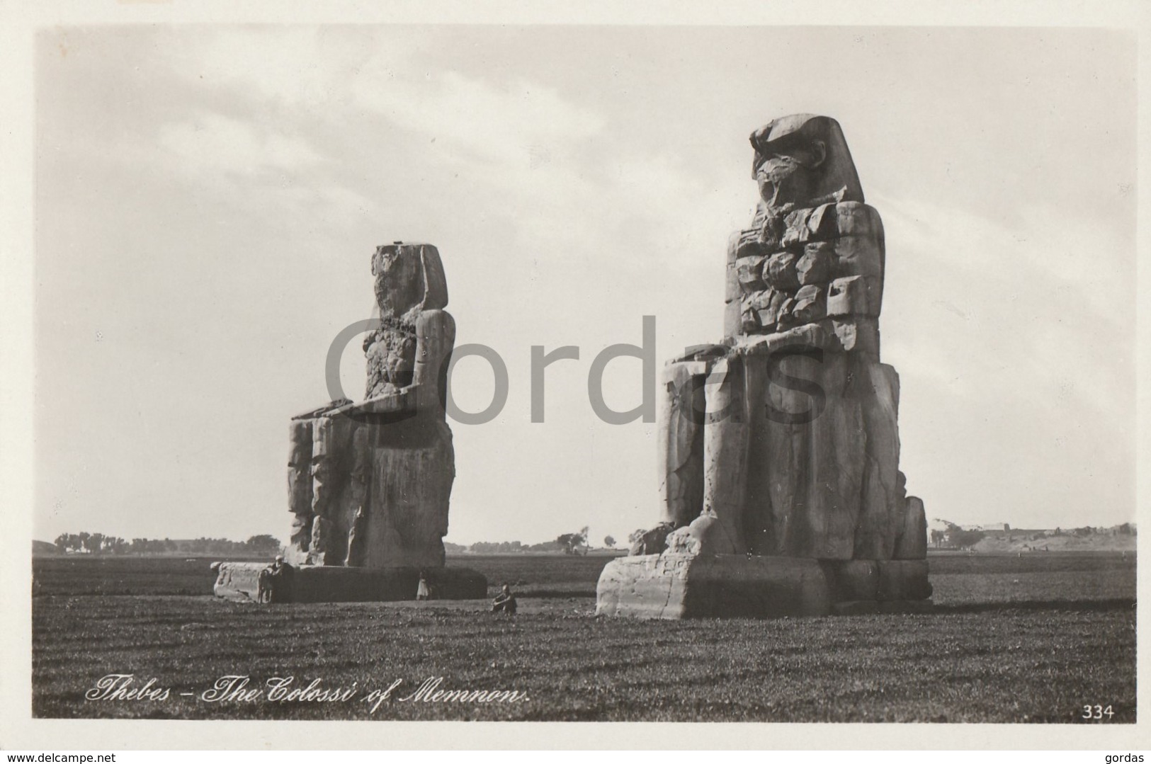 Egypt - Thebes - The Colossi Of Memnon - Other & Unclassified
