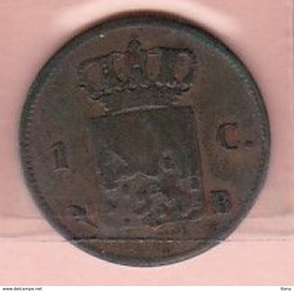 Nederland  1c  Pays-Bas  Année 1826  Willem I  Frappe B - 1815-1840 : Willem I