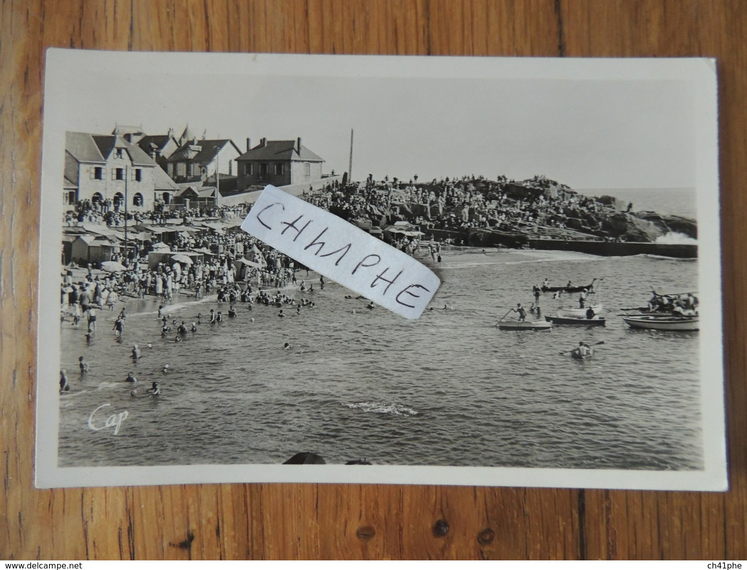 BATZ SUR MER - LA PLAGE A L HEURE DU BAIN - Batz-sur-Mer (Bourg De B.)