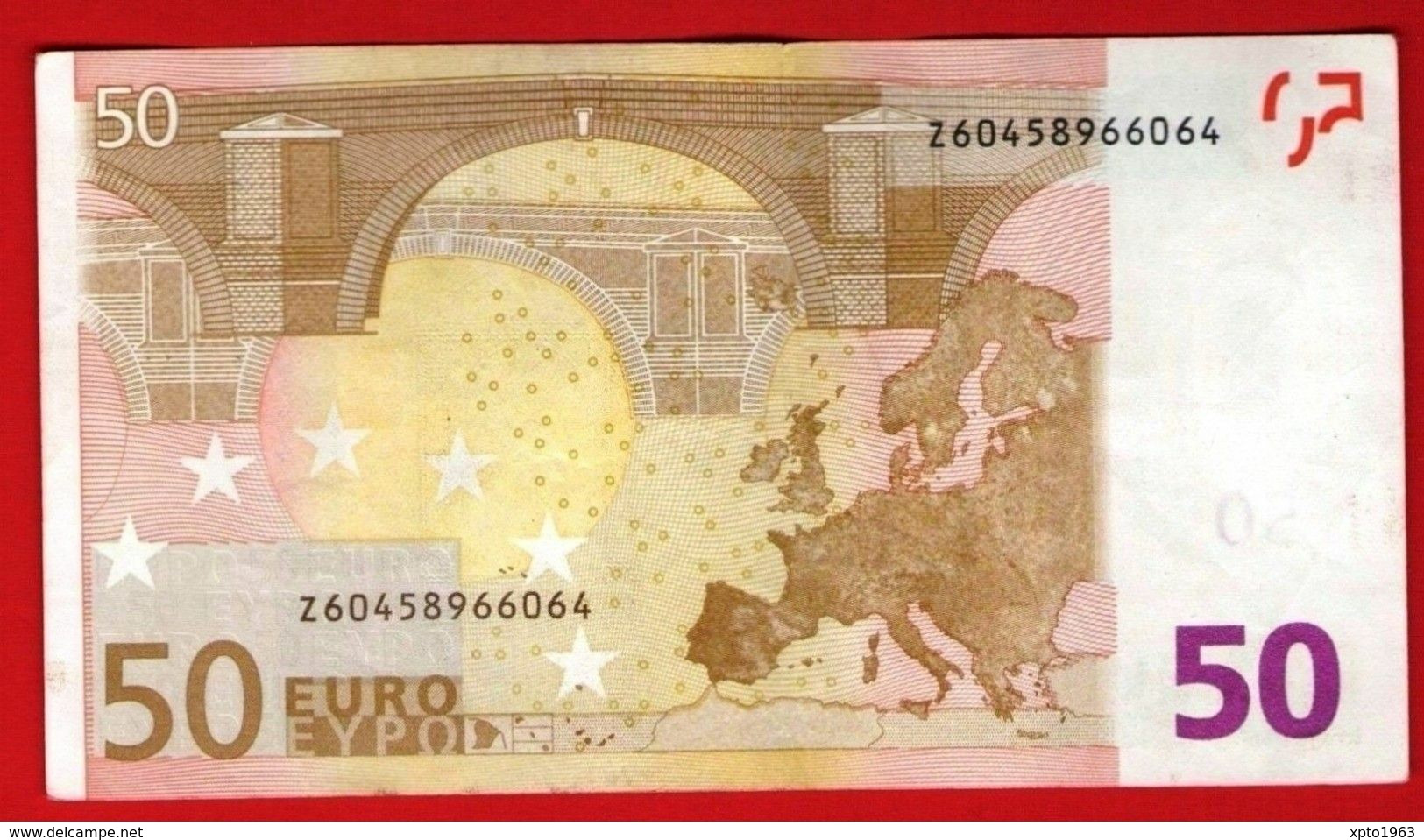 50 EURO BELGIUM T002 D1 - DUISENBERG - Z60458966064 - CIRCULATED - 50 Euro