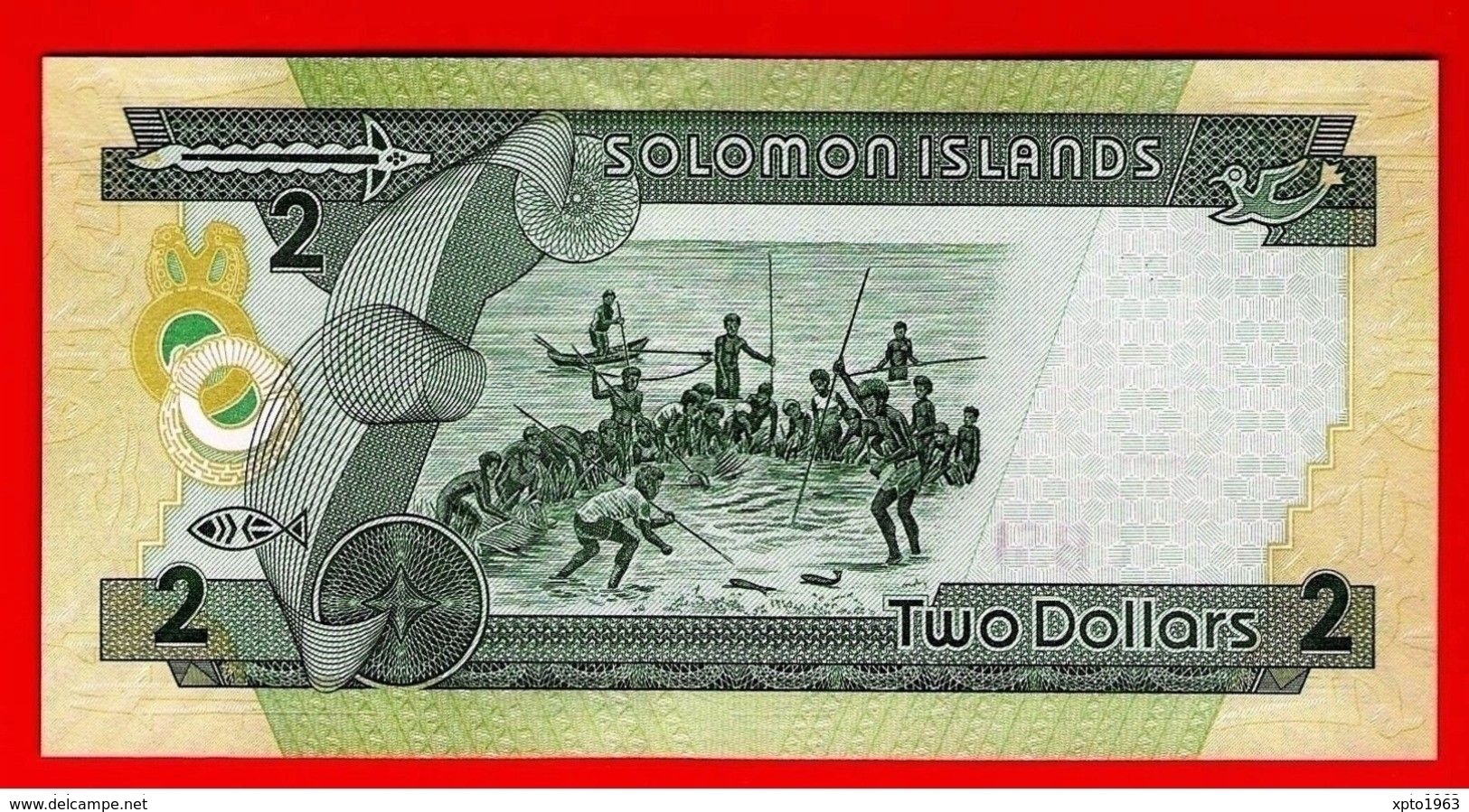 Low Serial Number - SOLOMON ISLANDS 2 DOLLARS ND(2011) Pick 25 UNC - NEUF - Isla Salomon