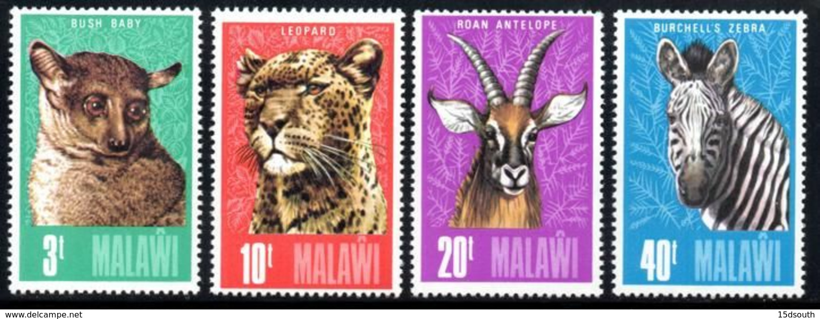 Malawi - 1975 Animals Set (**) # SG 496-499 , Mi 250-253 - Other & Unclassified