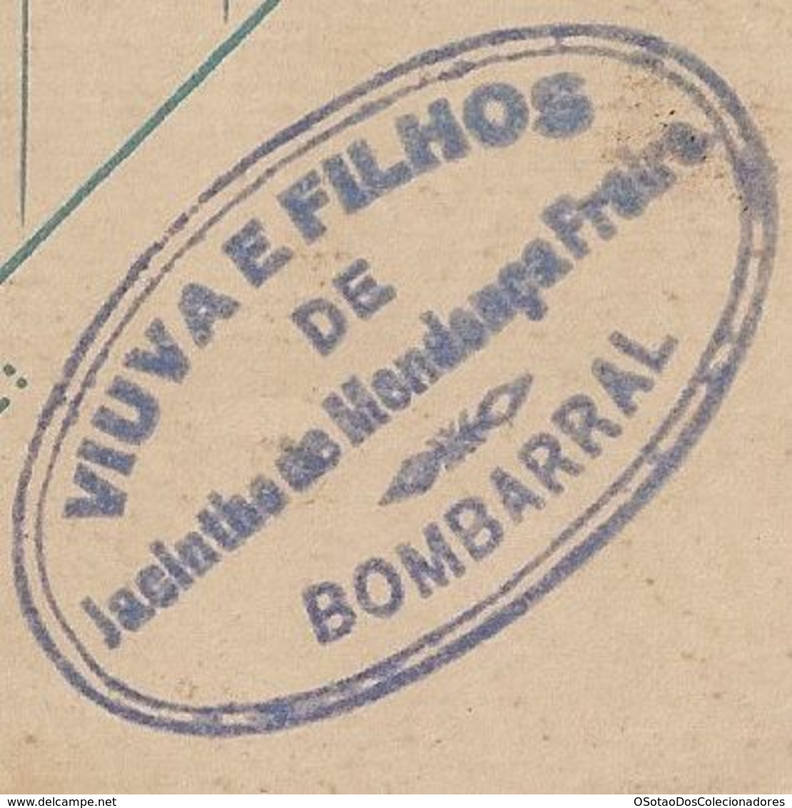 Portugal Inteiro Postal Stationery - Carimbo Publicitário Viuva E Filhos De Jacintho Freire - Bombarral - Publicity - Postwaardestukken