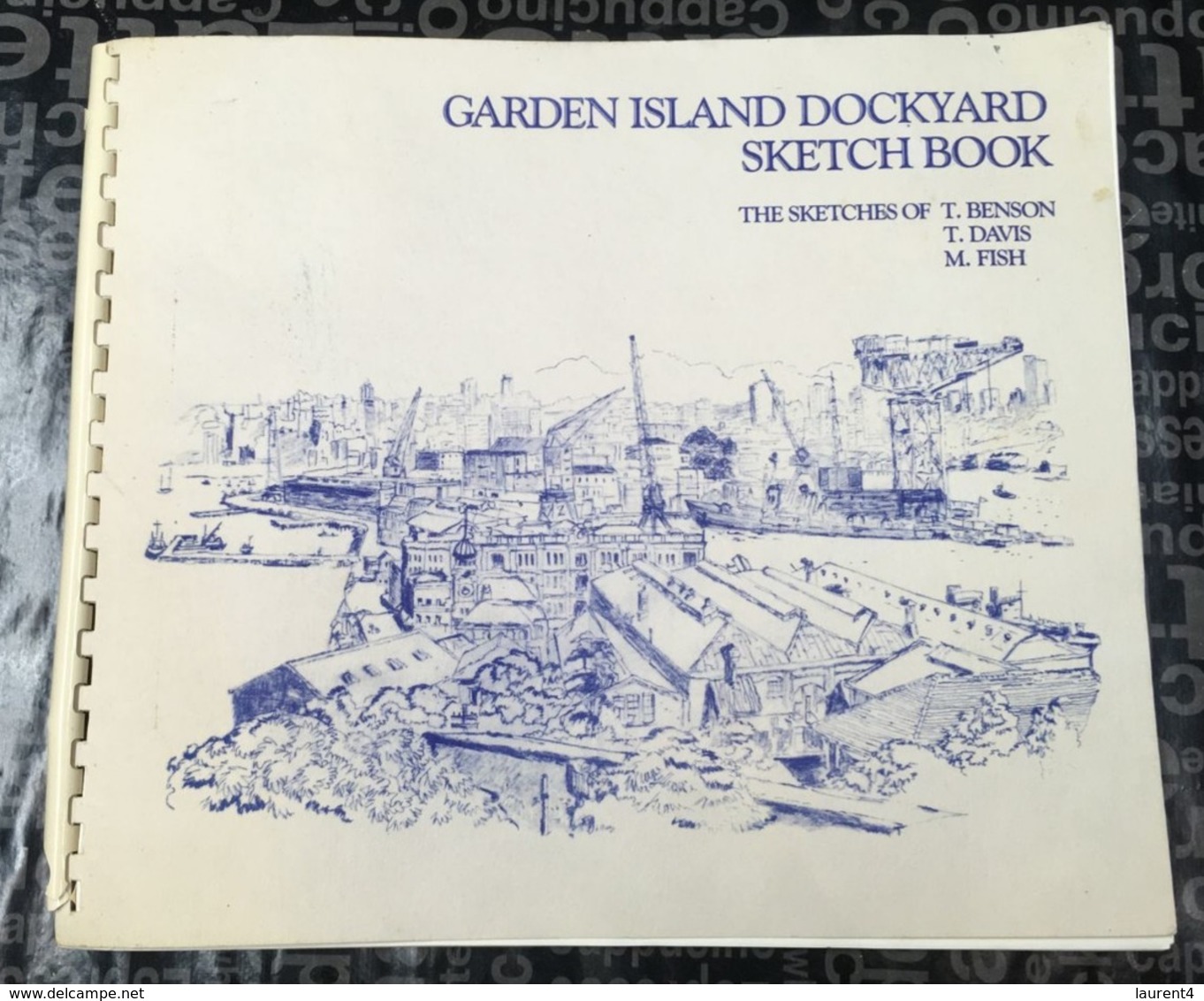 (book 8/8/2020) Australia - Garden Island Dockyard Sketch Book - Canada Post Year Sets/merchandise