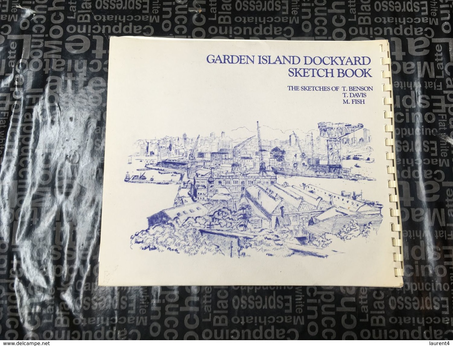 (book 8/8/2020) Australia - Garden Island Dockyard Sketch Book - Estuches Postales/ Merchandising