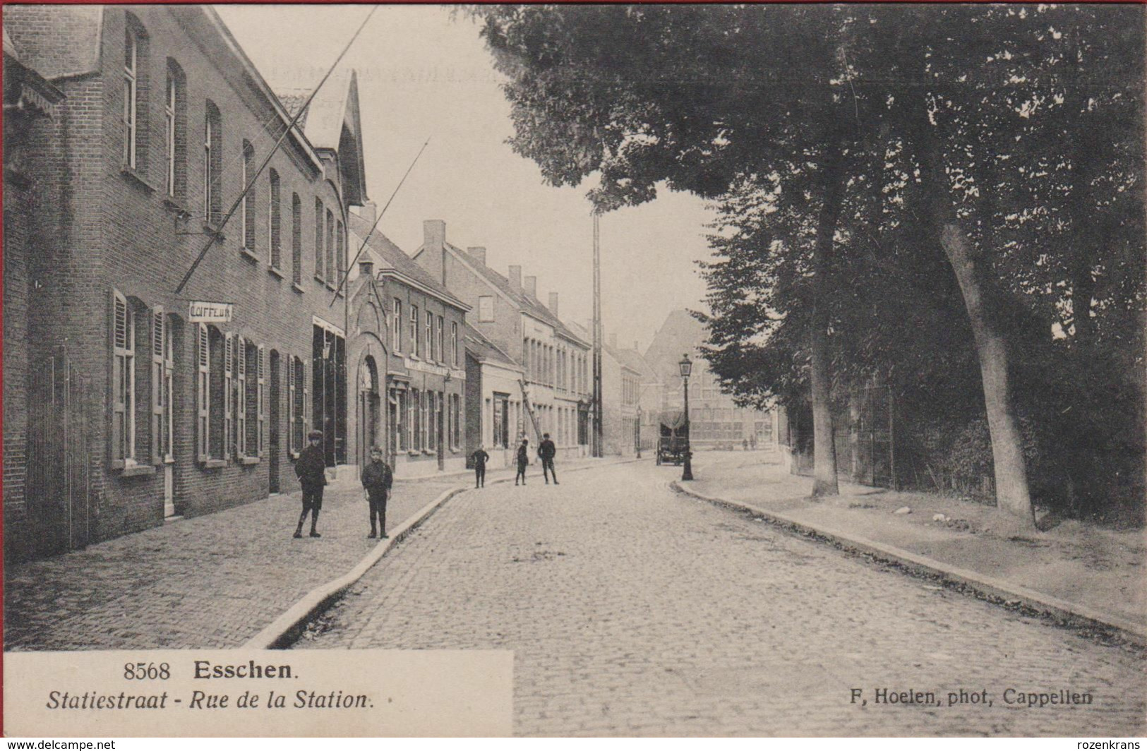 Essen Esschen Statiestraat Rue De La Station Antwerpse Kempen Antwerpen (In Zeer Goede Staat) - Essen