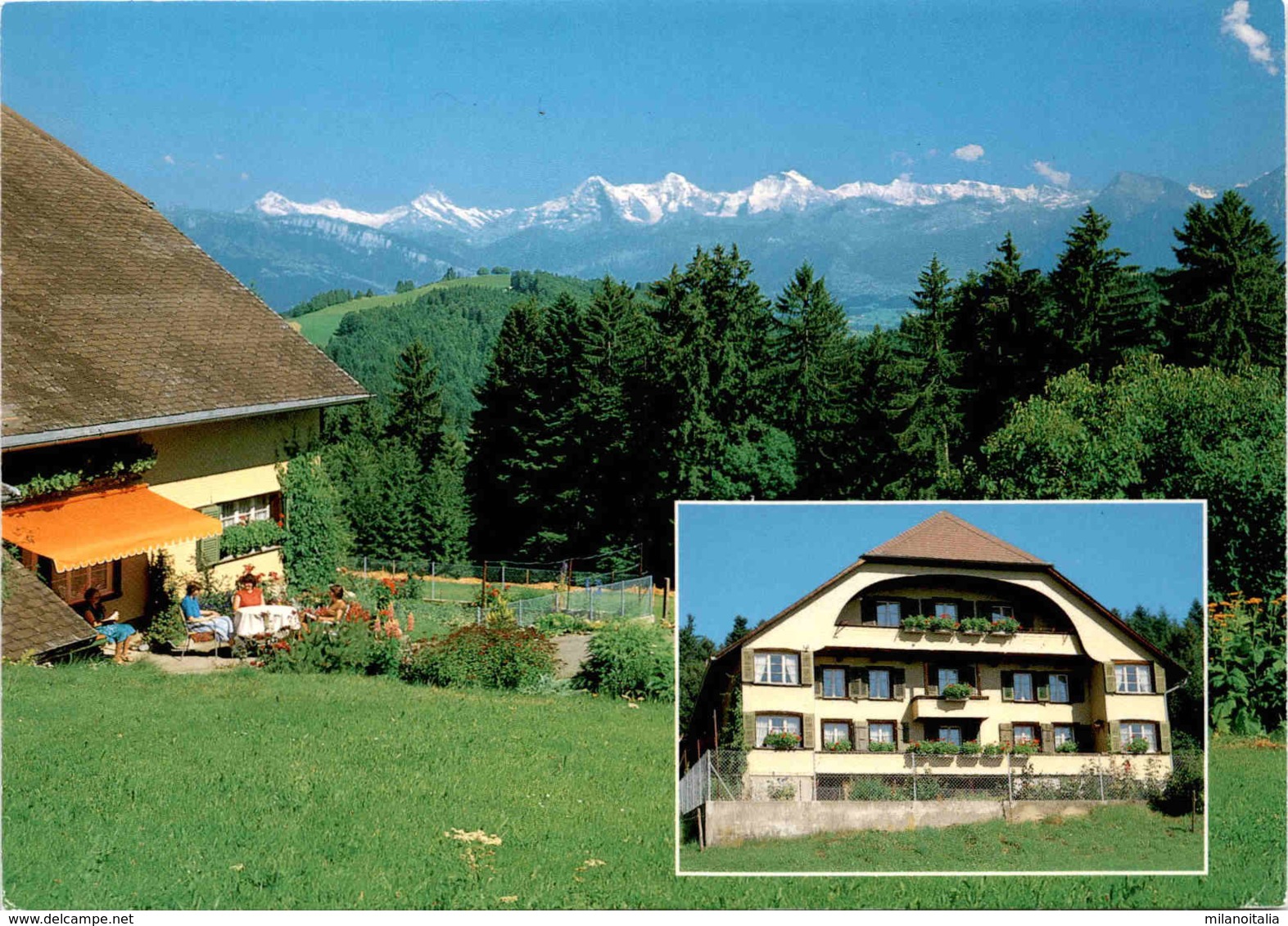 Pension Sonnhalde - Rüti Bei Riggisberg - 2 Bilder (1611) * 27. 5. 1991 - Riggisberg 