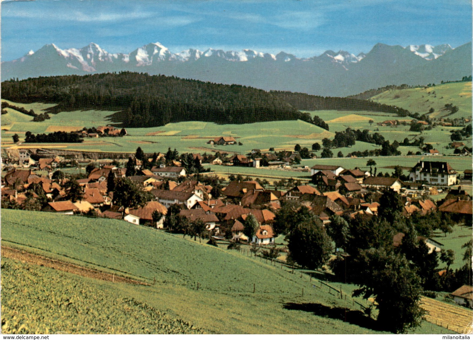 Riggisberg Mit Eiger, Mönch Und Jungfrau * 6. 2. 1983 - Riggisberg 