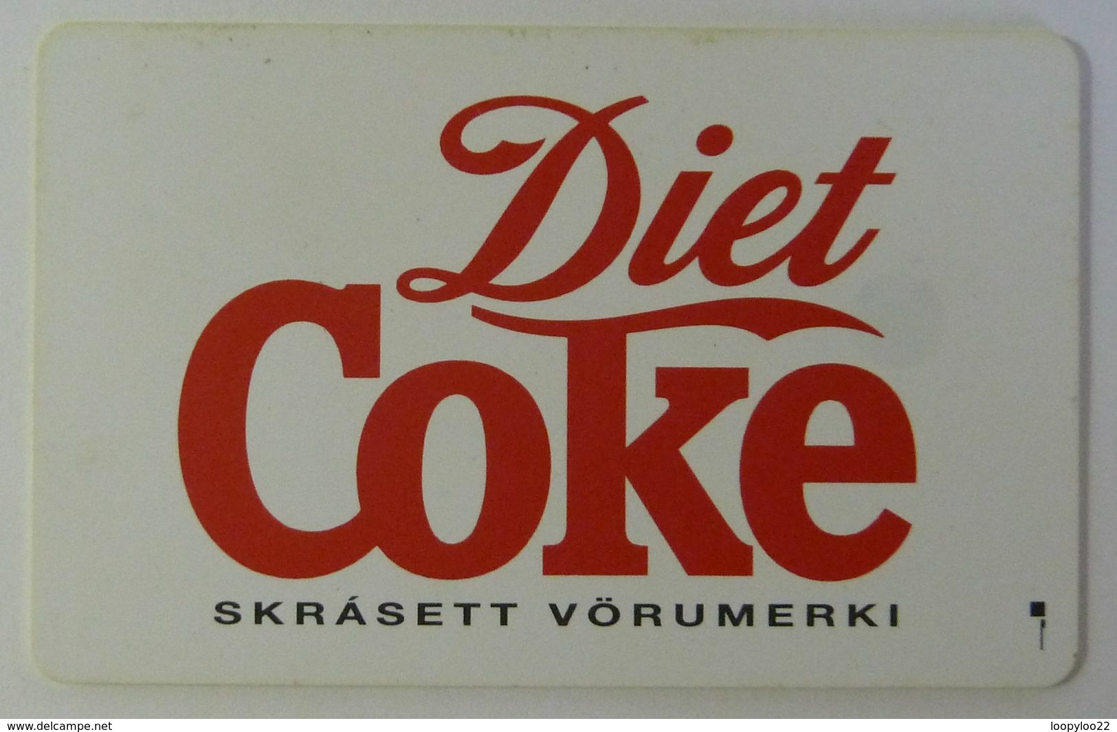 ICELAND - Chip - Simakort - Diet Coke - ICE-RA-07 - 5000ex - Used - Iceland