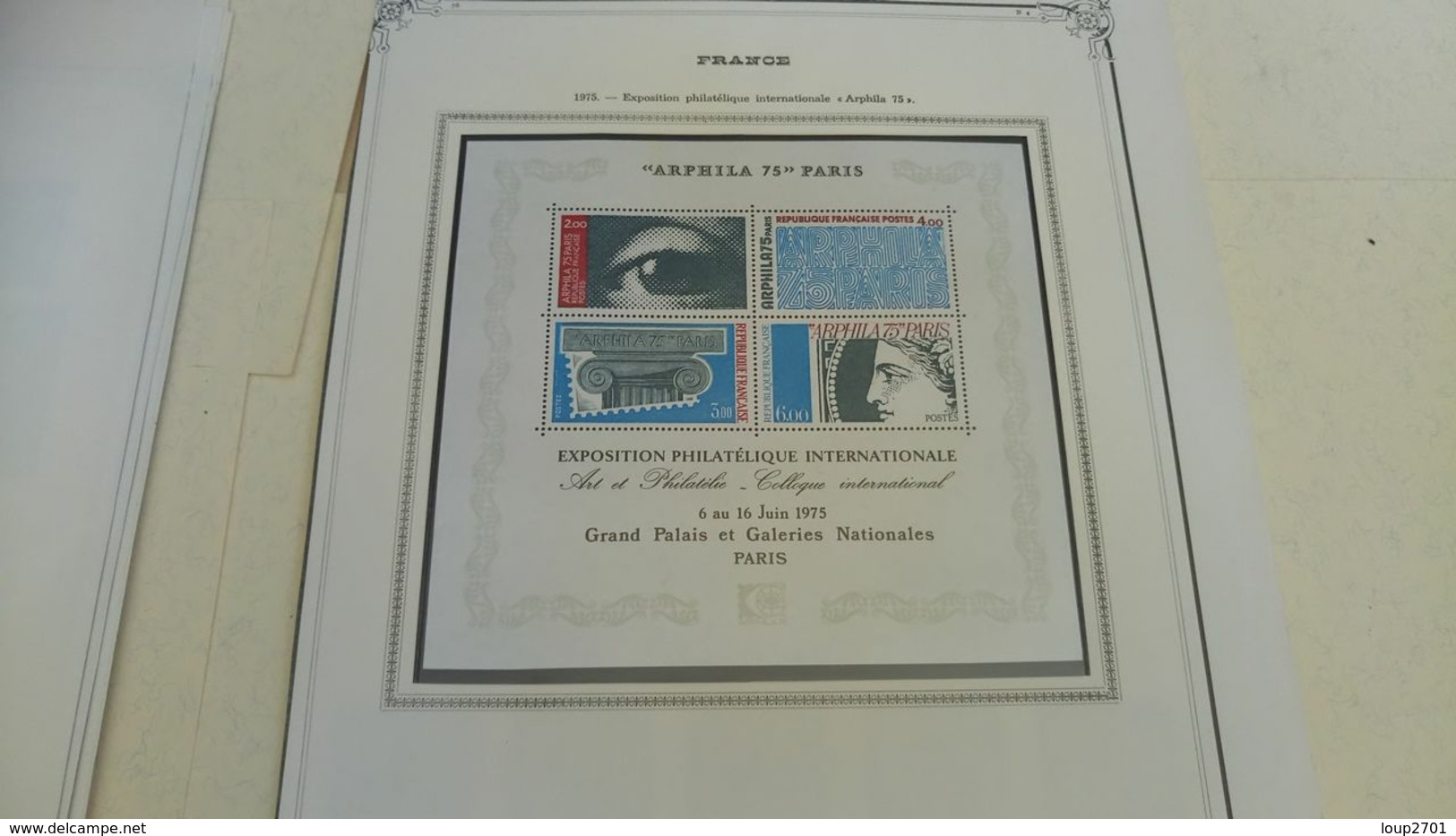 DP079 FRANCE FIN DE CATALOGUE ET DIVERS LOT FEUILLES NEUFS / OB A TRIER COTE++ DÉPART 10€