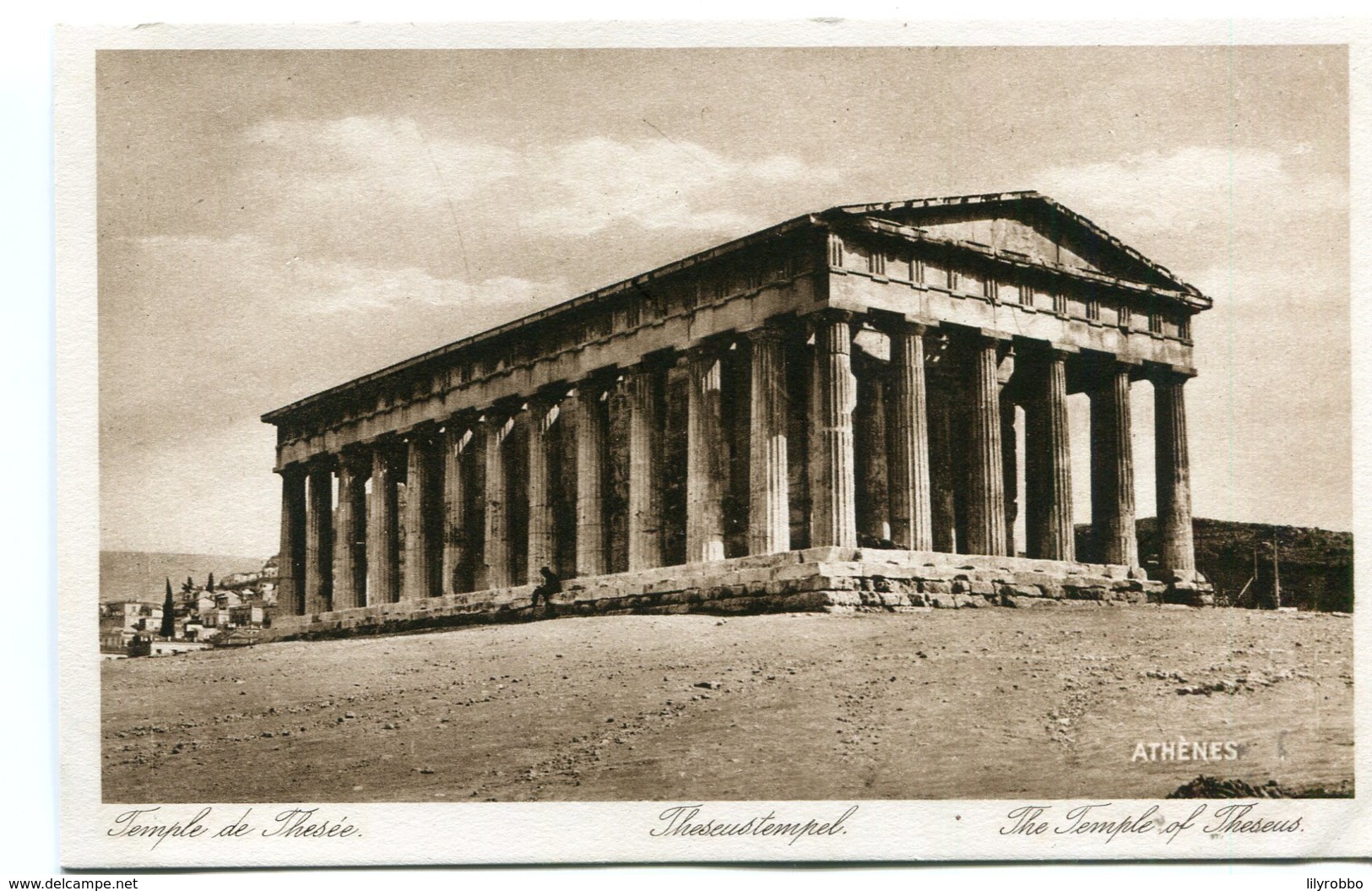 GREECE -Temple Of Thess ATHENES - Griechenland