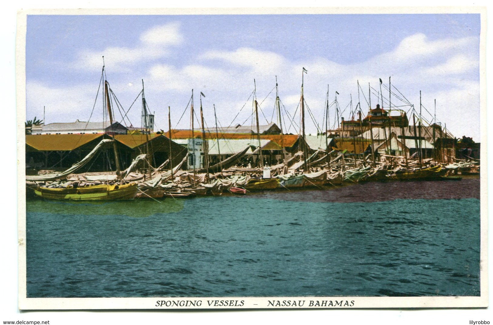 BAHAMAS - Nassau -  Sponging Vessels - Bahamas