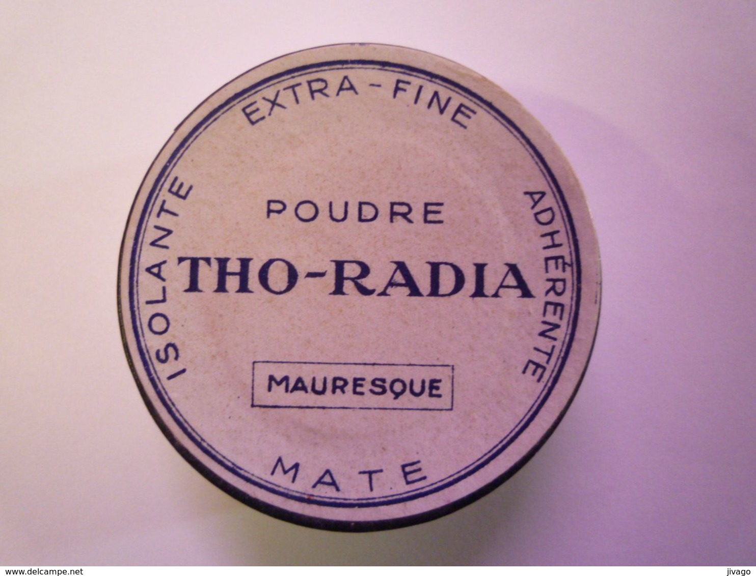 2020 - 6921  RARE BOÎTE à POUDRE  " THO-RADIA "  (A Base De Thorium Et De Radium !!!)   XXXX - Beauty Products