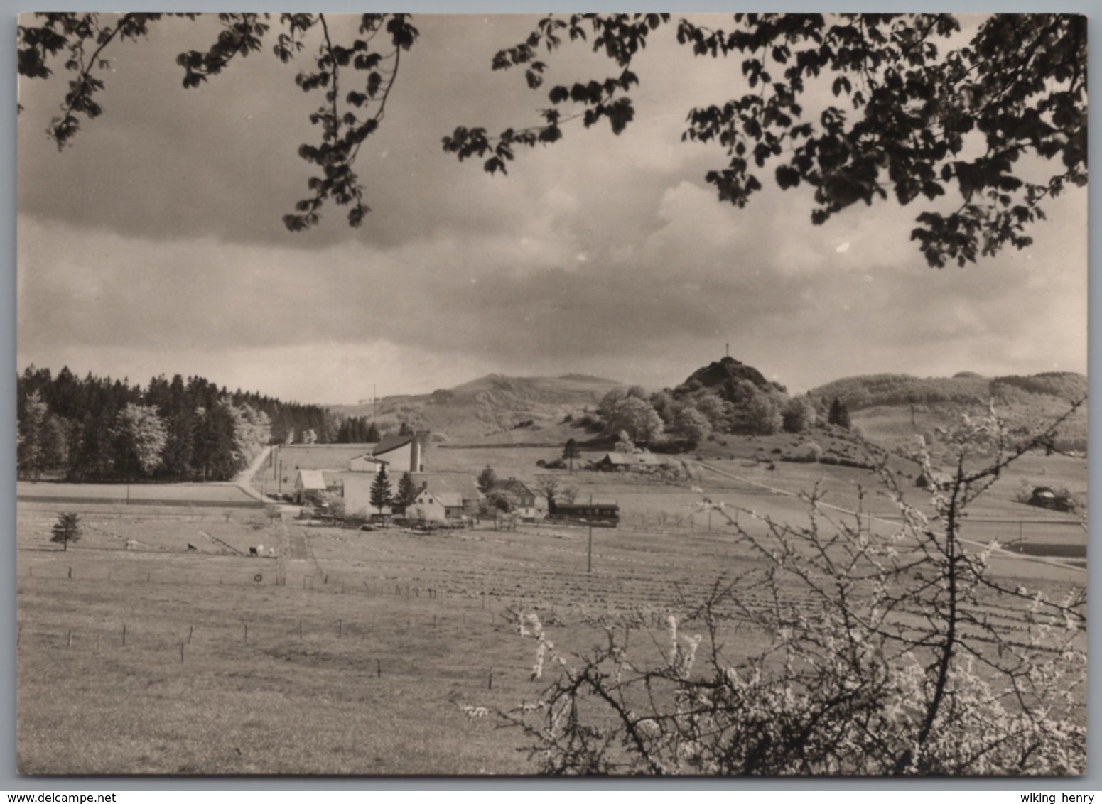 Rhön - S/w Der Wachtküppel Mit Wasserkuppe Und Eube - Rhön