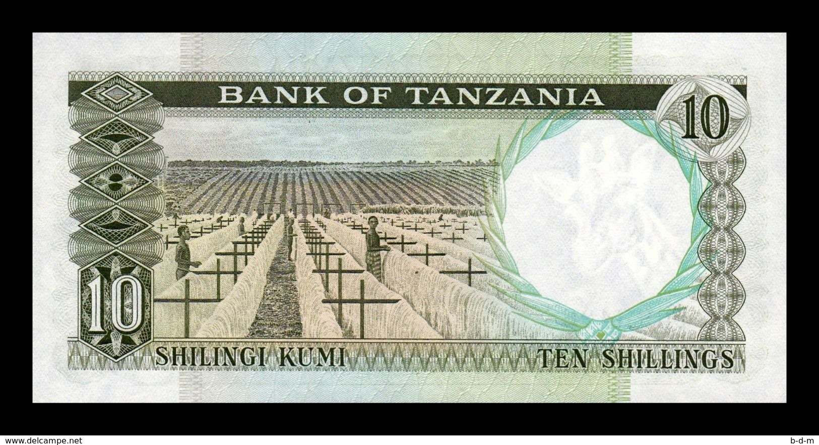 Tanzania 10 Shillings 1966 Pick 2e Sign 5 SC UNC - Tanzania