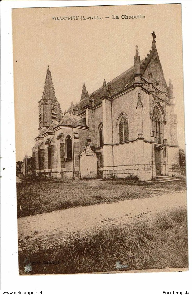 CPA-Carte Postale France-Saint-Amand-Longpré-Chapelle Notre Dame De Villethiou De St Amand Longpré-1949-VM20006 - Saint Amand Longpre