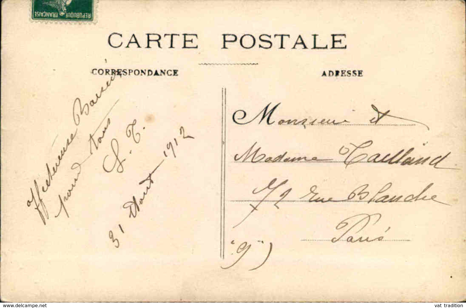 FRANCE - Carte Postale Photo - Cavalcade En 1912 - L 66221 - A Identifier