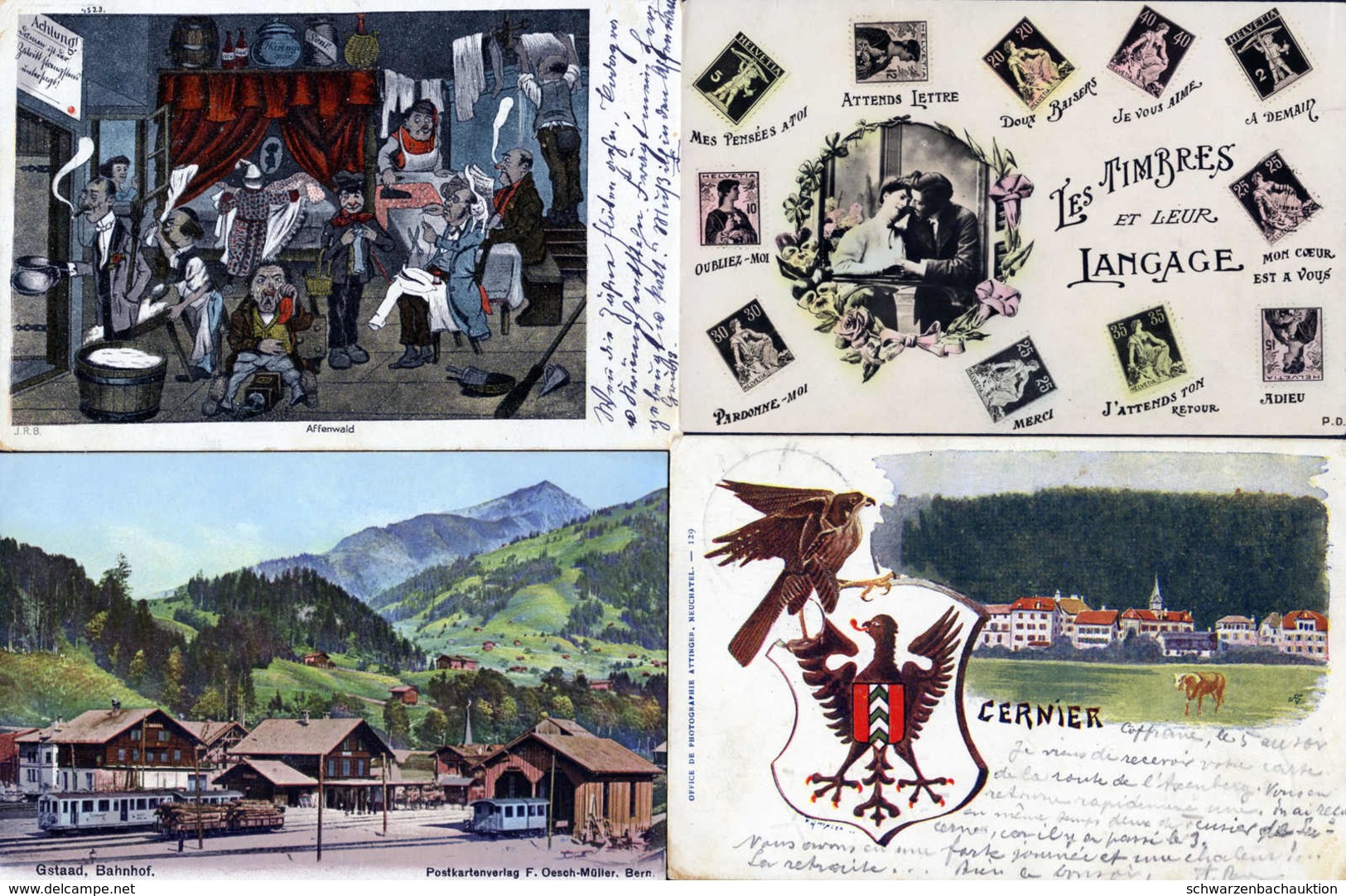 */gest. Schweiz - Storia Postale