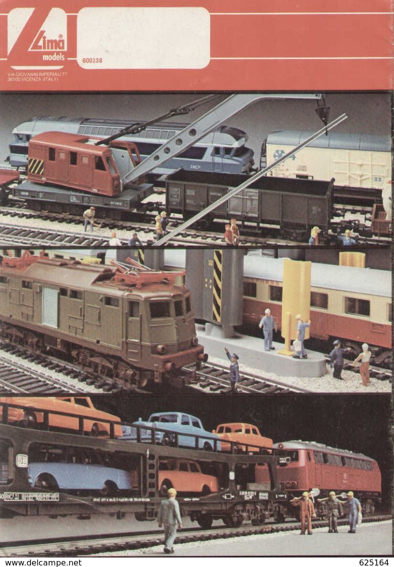 Catalogue LIMA 1980/81 Trenes Lima - Set - Edición Española - Non Classificati