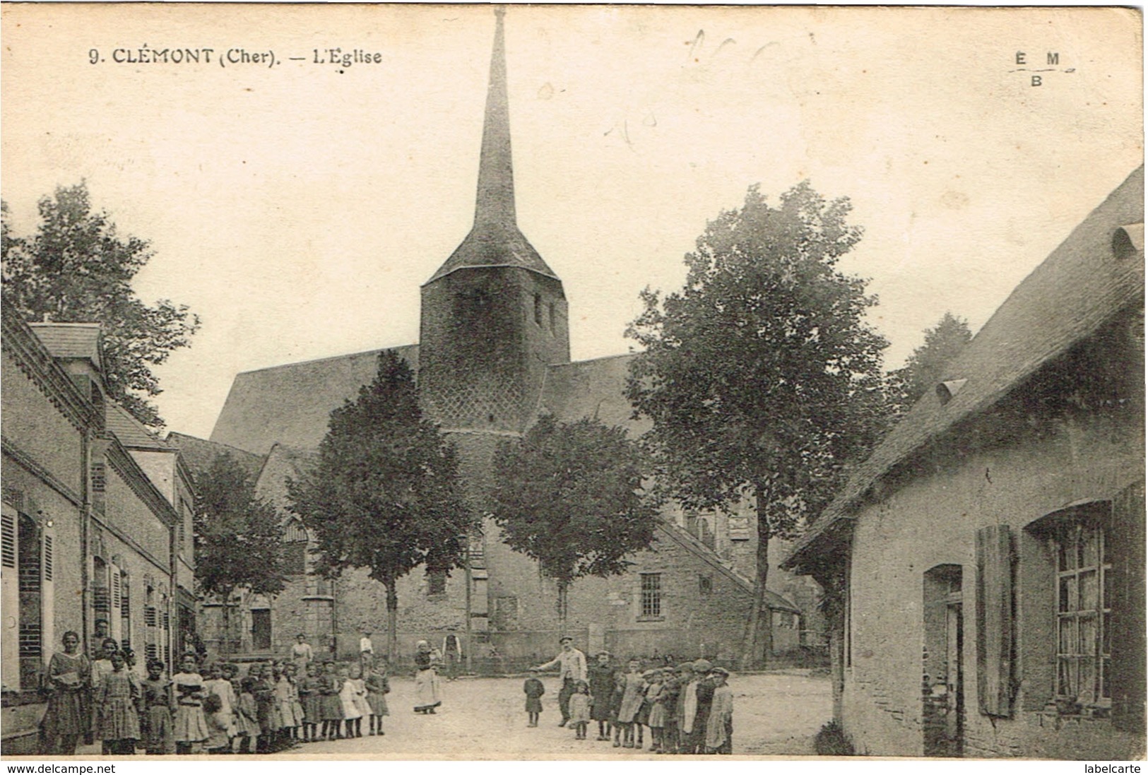 CHER 18.CLEMON L EGLISE - Clémont