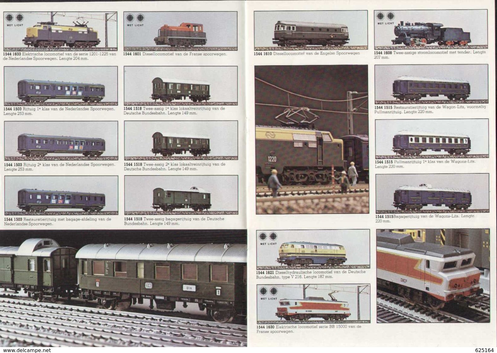 Catalogue LIMA HEMA 1982 Trein Accessoires HO 1/87 - Niederländisch