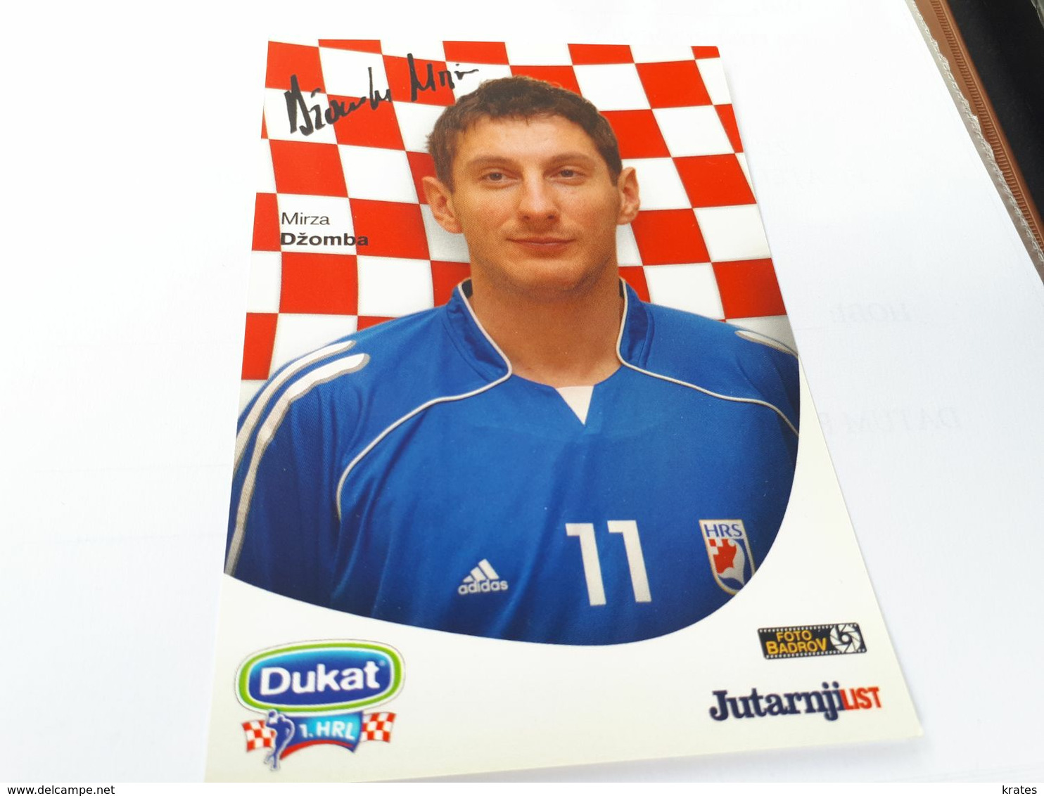 Postcard - Croatia, Handball, Mirza Džomba    (V 34867) - Handball